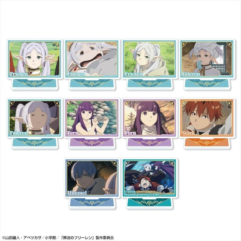 (1BOX=10)(Goods - Acrylic Stand) TV Anime - Frieren: Beyond Journey's End Set of 10 Trading Acrylic Stand