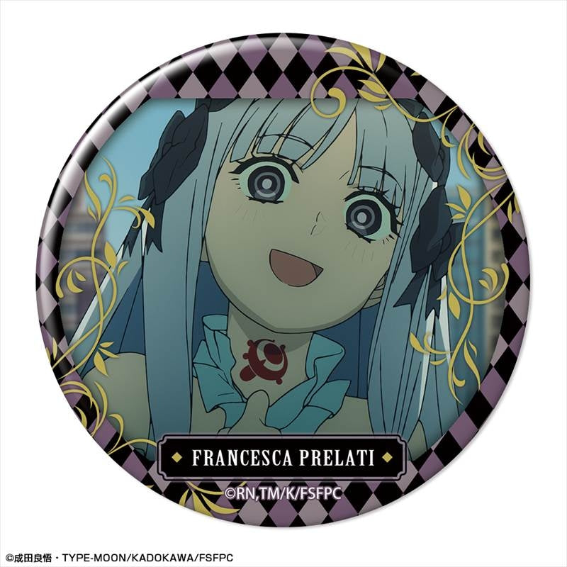 (Goods - Badge) TV Anime Fate/strange Fake Button Badge Design 19 (Francesca Prelati/B)