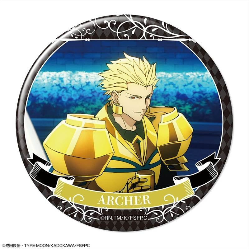 (Goods - Badge) TV Anime Fate/strange Fake Button Badge Ver. 2 Design 07 (Archer/C)