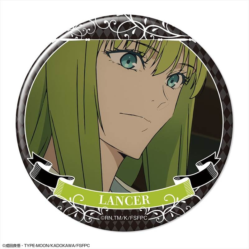 (Goods - Badge) TV Anime Fate/strange Fake Button Badge Ver. 2 Design 08 (Lancer/A)