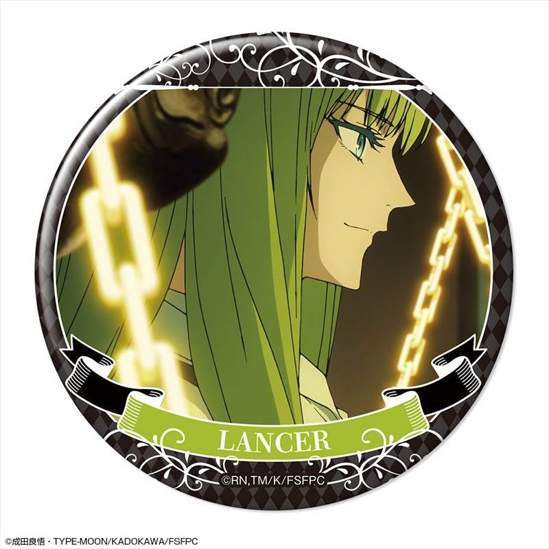 (Goods - Badge) TV Anime Fate/strange Fake Button Badge Ver. 2 Design 10 (Lancer/C)