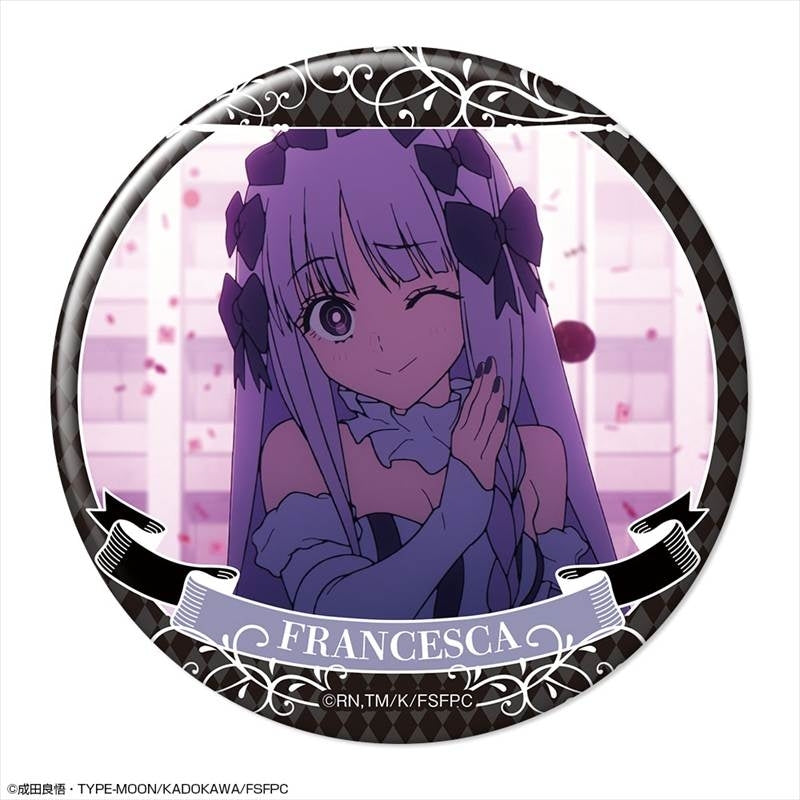 (Goods - Badge) TV Anime Fate/strange Fake Button Badge Ver. 2 Design 17 (Francesca Prelati/B)