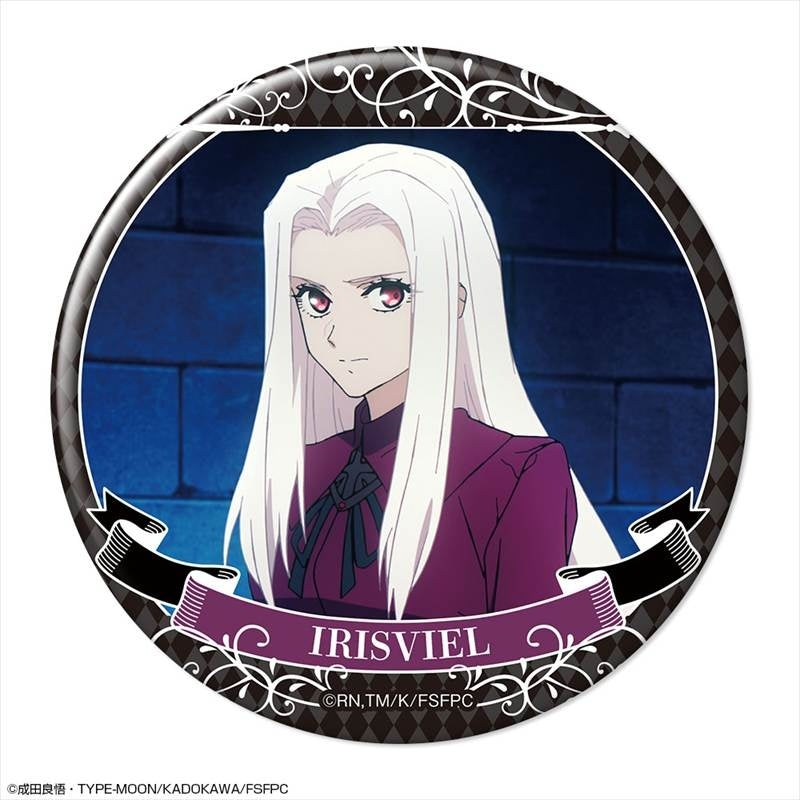 (Goods - Badge) TV Anime Fate/strange Fake Button Badge Ver. 2 Design 24 (Irisviel von Einzbern)