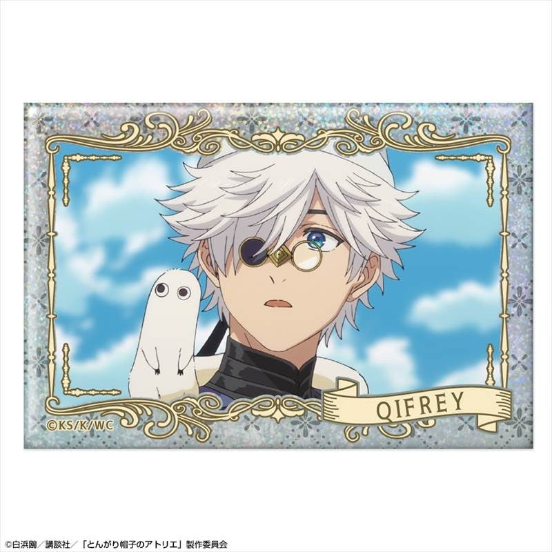 (Goods - Badge) Witch Hat Atelier TV Anime Holographic Button Badge Ver. 2 Design 08 (Qifrey E)