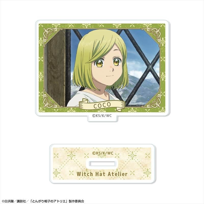 (Goods - Stand Pop) Witch Hat Atelier TV Anime Mini Acrylic Stand Design 02 (Coco B)