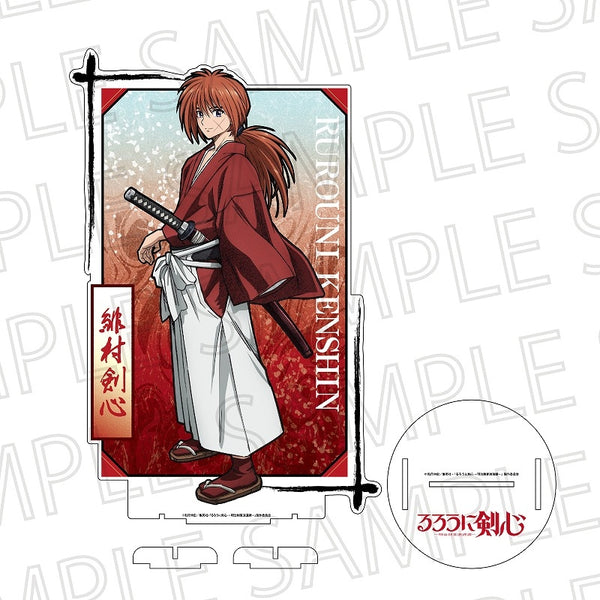 (Goods - Stand Pop) Rurouni Kenshin BIG Die-cut Stand Himura Kenshin
