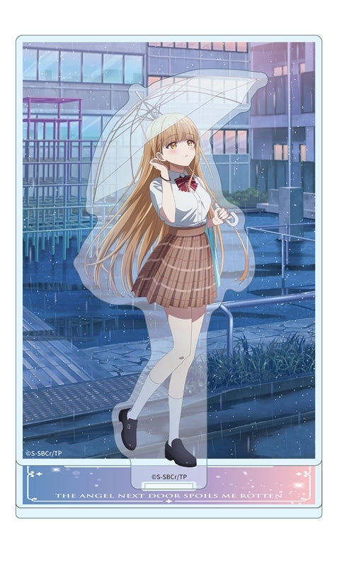 (Goods - Acrylic Stand) The Angel Next Door Spoils Me Rotten  Acrylic Stand feat. Exclusive Art Mahiru Shiina (Rain)