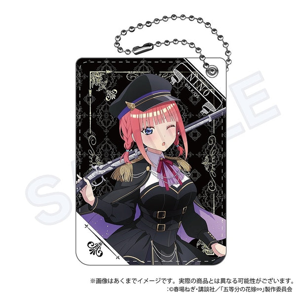 (Goods - Pass Case) The Quintessential Quintuplets∽ PU Leather Pass Case Military Lolita Ver. Nino Nakano
