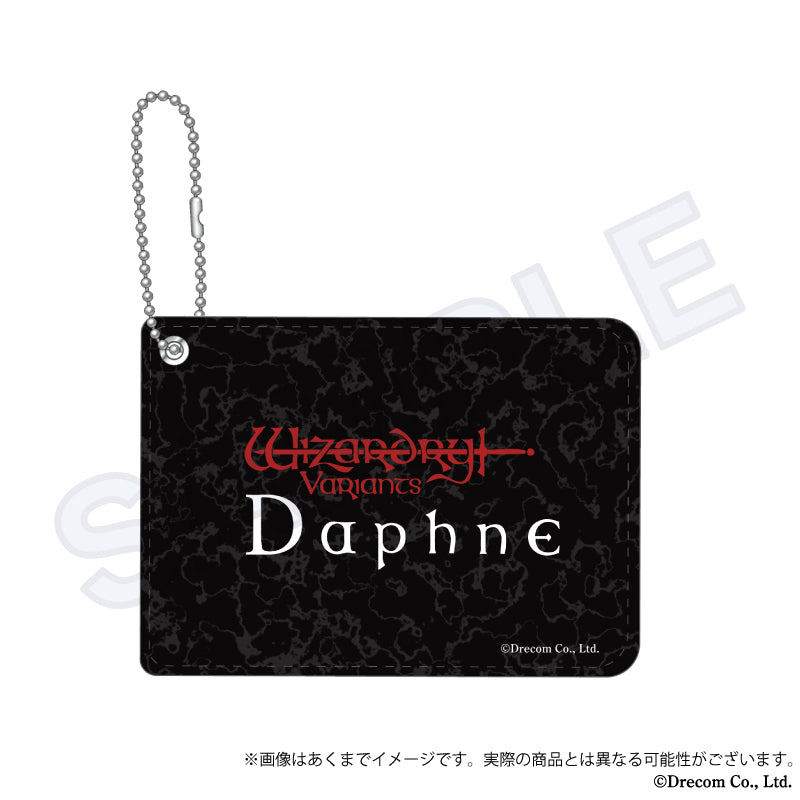 (Goods - Pass Case) Wizardry Variants Daphne Pleather Pass Case Logo