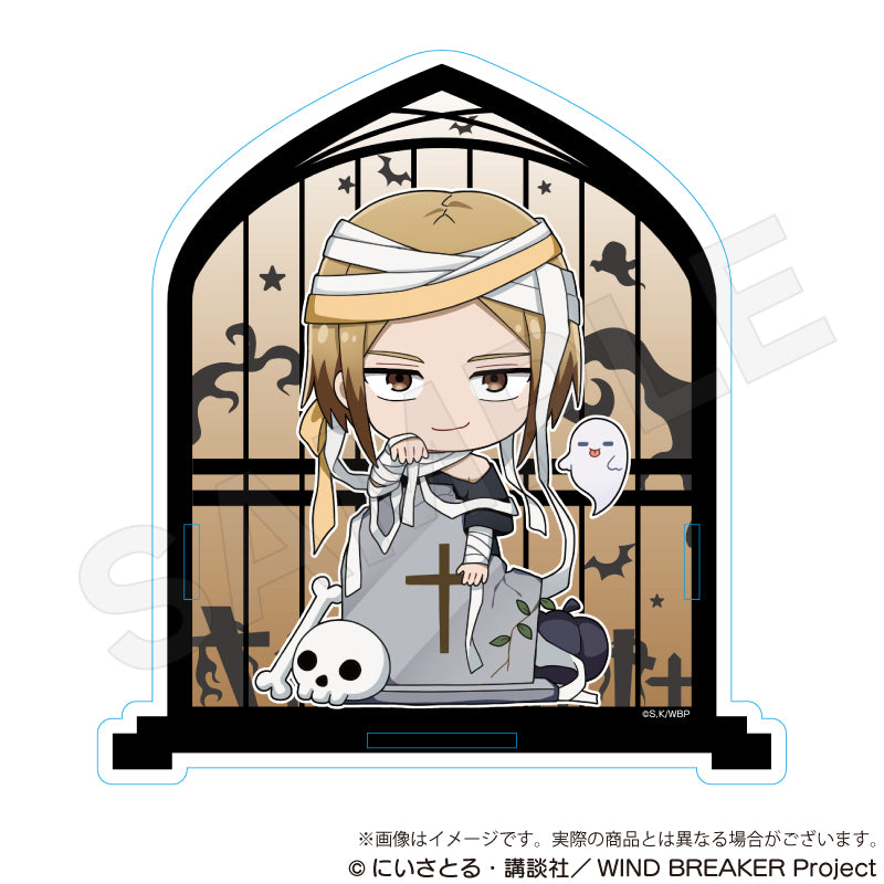 (Goods - Pen Stand) WIND BREAKER Acrylic Pen Stand Black Halloween ver. Kota Sako