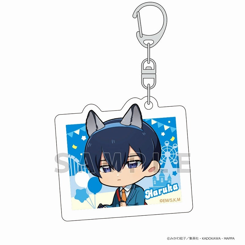 (Goods - Key Chain) Oblivion Battery Acrylic Key Chain (Haruka Kiyomine/Amusement Park)