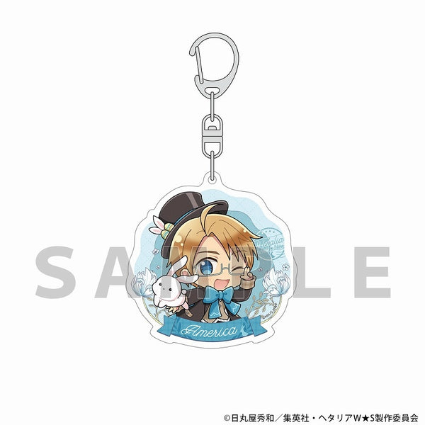 ずっと気になってた Goods Chain Key Acrylic World☆Stars Hetalia Chain) Key - Bags&Wallets