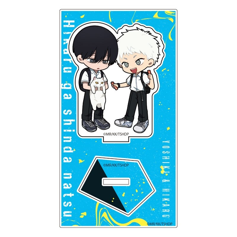 (Goods - Stand Pop) The Summer Hikaru Died Chibi Acrylic Stand (Yoshiki & Hikaru/UniformA)