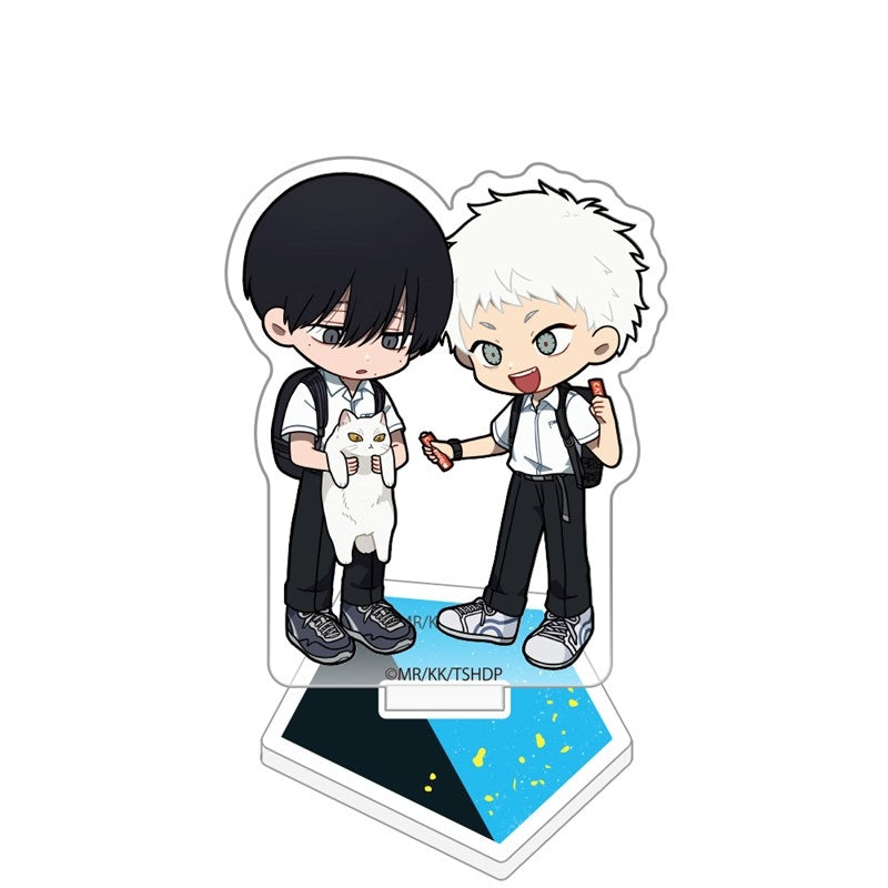 (Goods - Stand Pop) The Summer Hikaru Died Chibi Acrylic Stand (Yoshiki & Hikaru/UniformA)