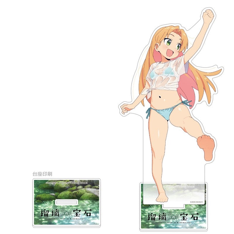 (Goods - Acrylic Stand) Ruri Rocks Exclusive Art Big Acrylic Stand (Ruri Tanigawa/Water Fight)
