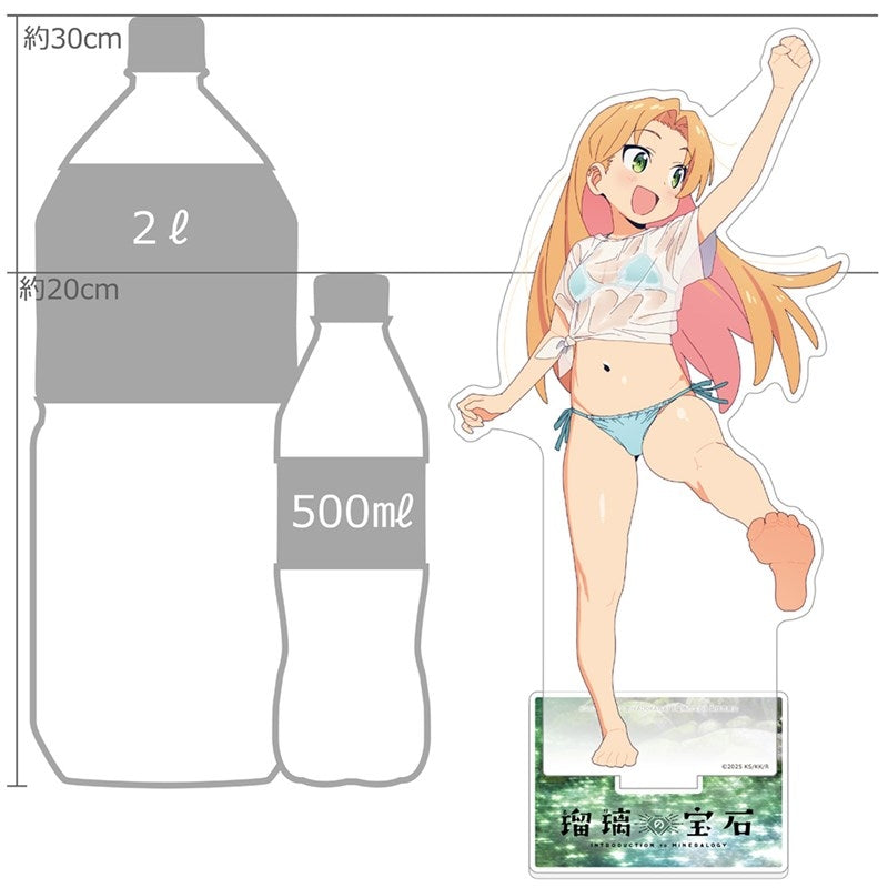 (Goods - Acrylic Stand) Ruri Rocks Exclusive Art Big Acrylic Stand (Ruri Tanigawa/Water Fight)