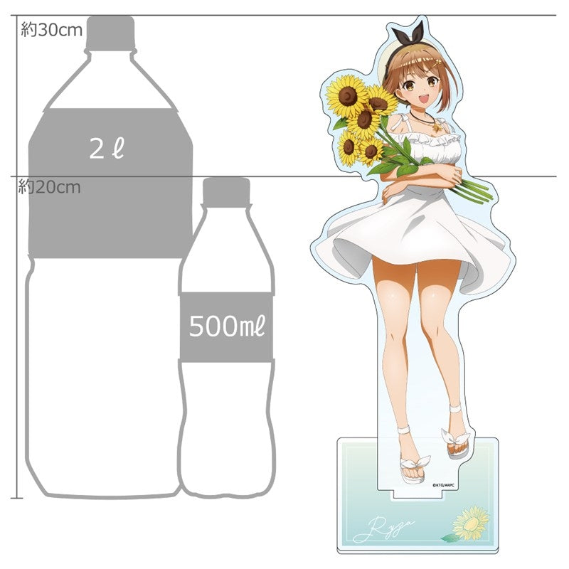 (Goods - Acrylic Stand) Atelier Ryza Exclusive Art Big Acrylic Stand (Ryza/White Dress)