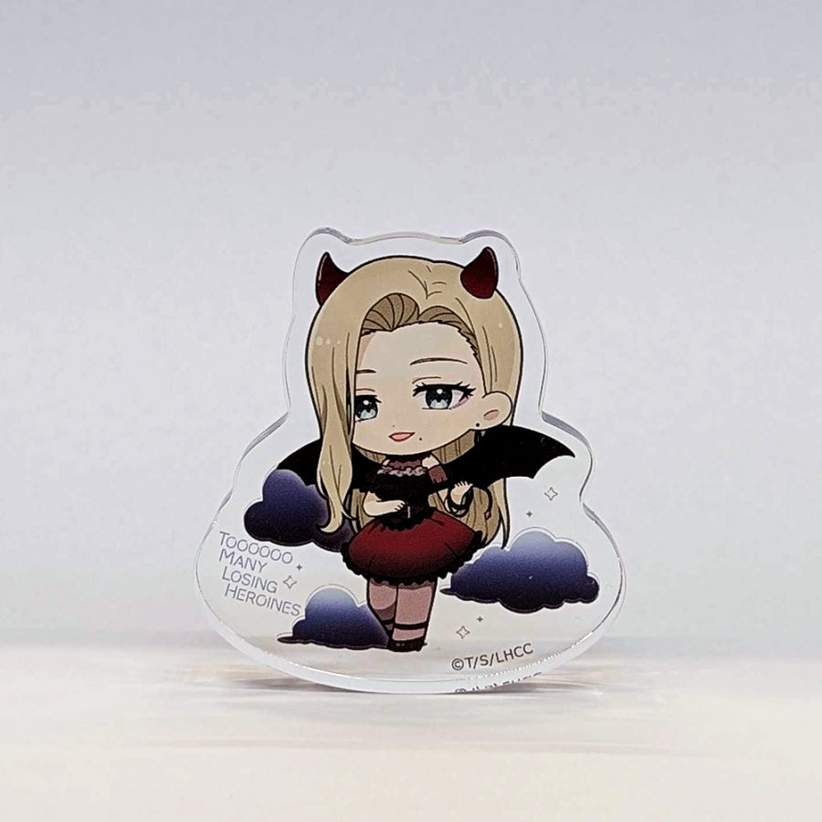 (Goods - Ornament) Too Many Losing Heroines! Die-cut Acrylic Block (Sayo Konuki/Devil)