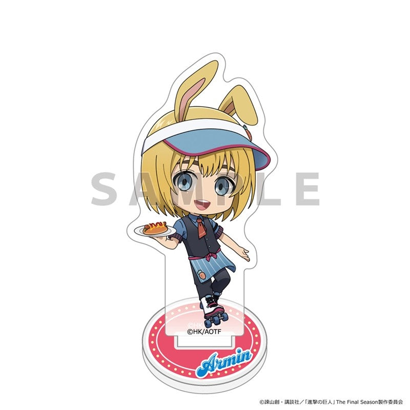 (Goods - Acrylic Stand) Attack on Titan Acrylic Stand (Armin/Bunny Ears Diner)