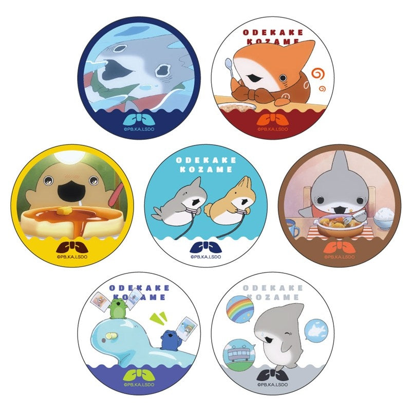 [※Blind](1BOX=7)(Goods - Badge) Odekake Kozame Trading Button Badge (ver. B)