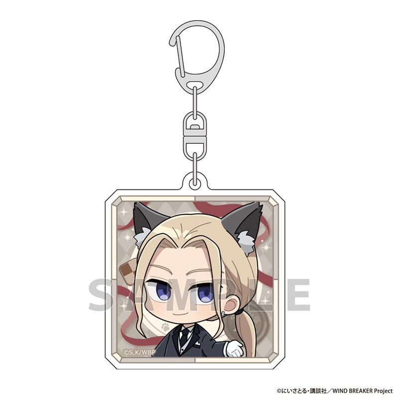 (Goods - Keychain) WIND BREAKER Acrylic Keychain (Akihito Miyoshi/Wolf Butler)