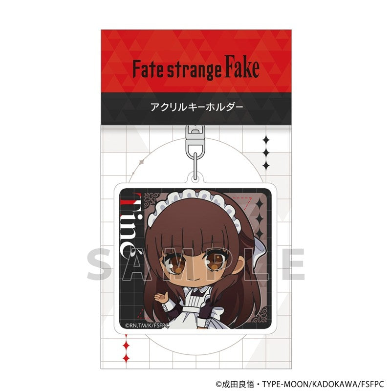 (Goods - Keychain) Fate/strange Fake Acrylic Keychain (Tine Chelc/Maids & Butlers)