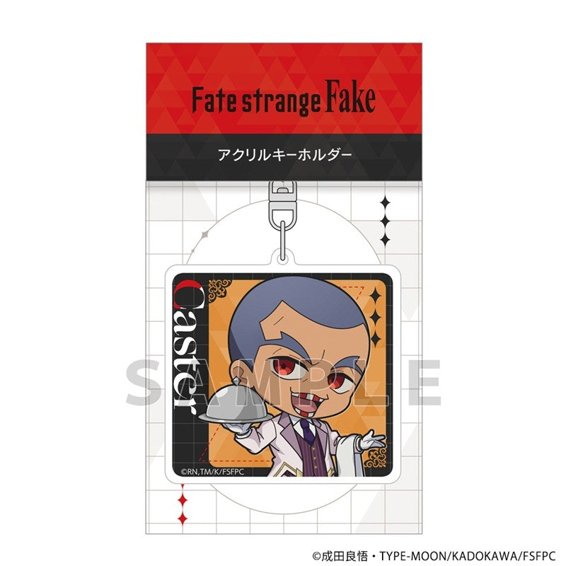 (Goods - Keychain) Fate/strange Fake Acrylic Keychain (Caster/Maids & Butlers)