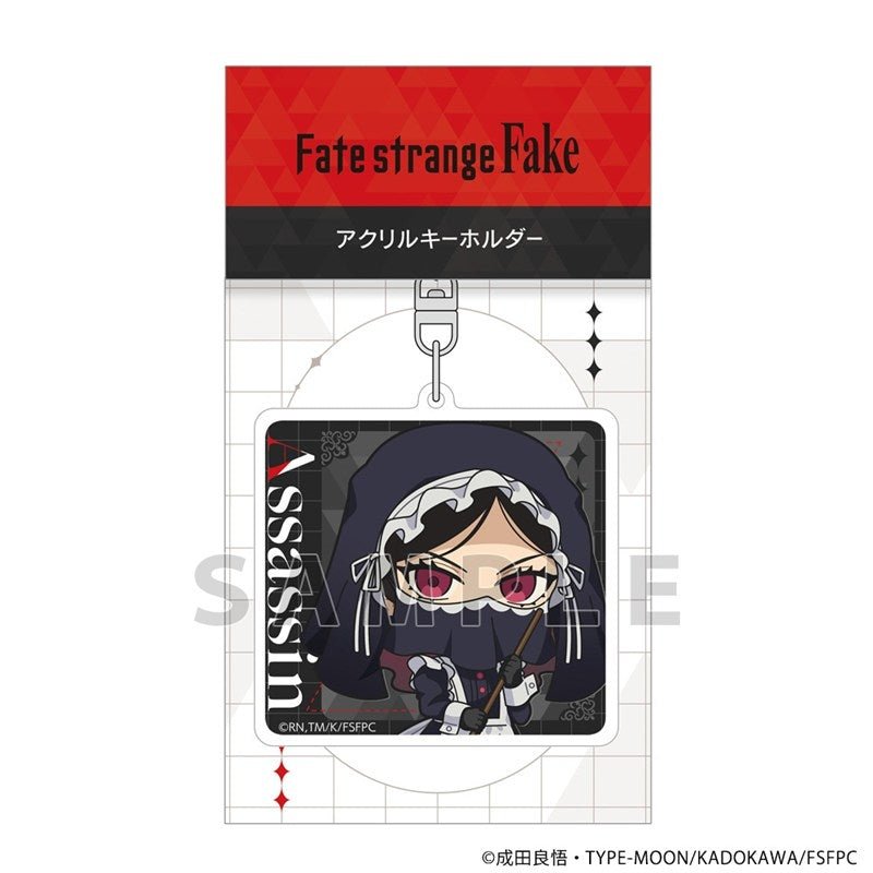 (Goods - Keychain) Fate/strange Fake Acrylic Keychain (Assassin/Maids & Butlers)