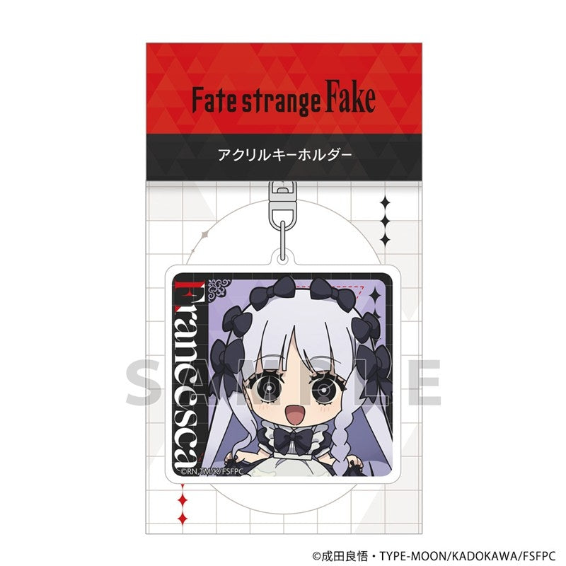 (Goods - Keychain) Fate/strange Fake Acrylic Keychain (Francesca Prelati/Maids & Butlers)