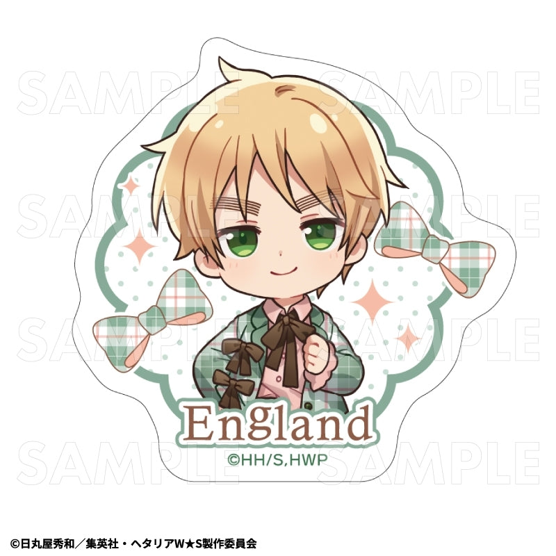 (Goods - Sticker) Hetalia World★Stars Die-cut Sticker - United Kingdom (Balletcore Style)
