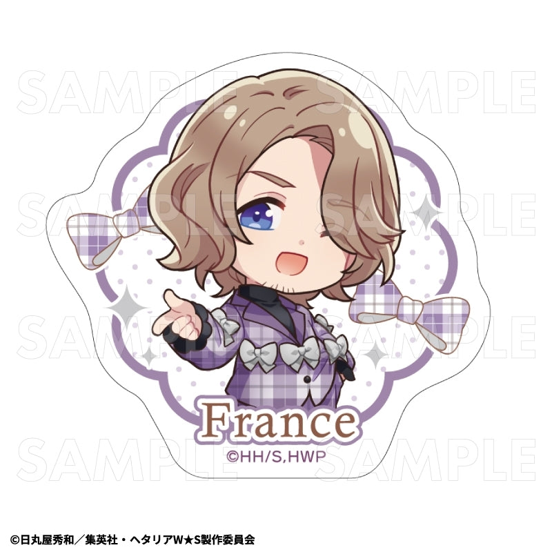 (Goods - Sticker) Hetalia World★Stars Die-cut Sticker - France (Balletcore Style)