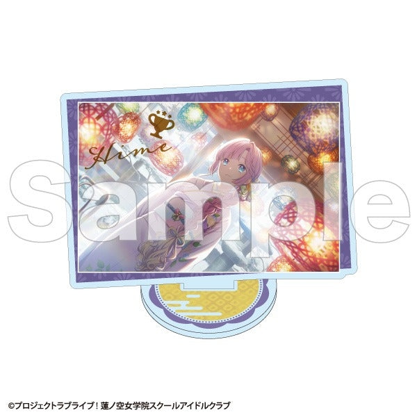 (Goods - Acrylic Stand) Love Live! Hasu no Sora Jogakuin School Idol Club Card Acrylic Stand Hime Anyoji (A) (Kaga Yuzen Collab Card ver.)