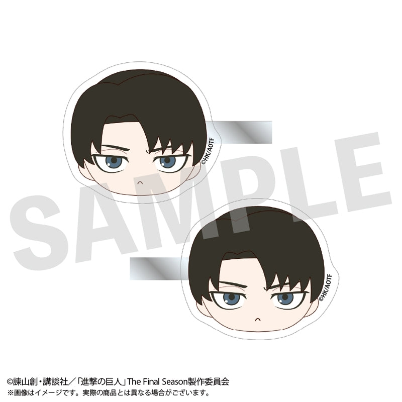 (Goods - Clip) Attack on Titan Acrylic Clip Levi