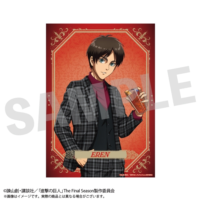 (Goods - Othere) Attack on Titan Visual Sheet Eren