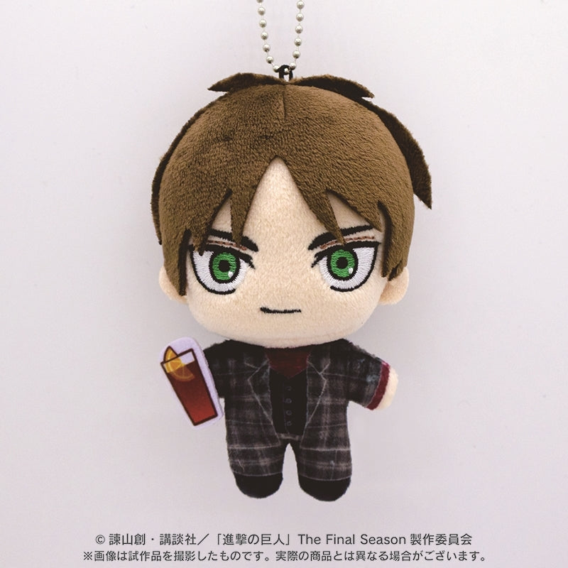 (Goods - Mascot) Attack on Titan Pokecco (Pocket Plush Mascot) Eren