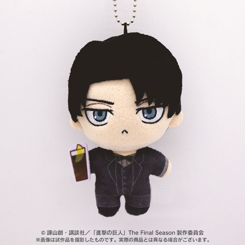 (Goods - Mascot) Attack on Titan Pokecco (Pocket Plush Mascot) Levi