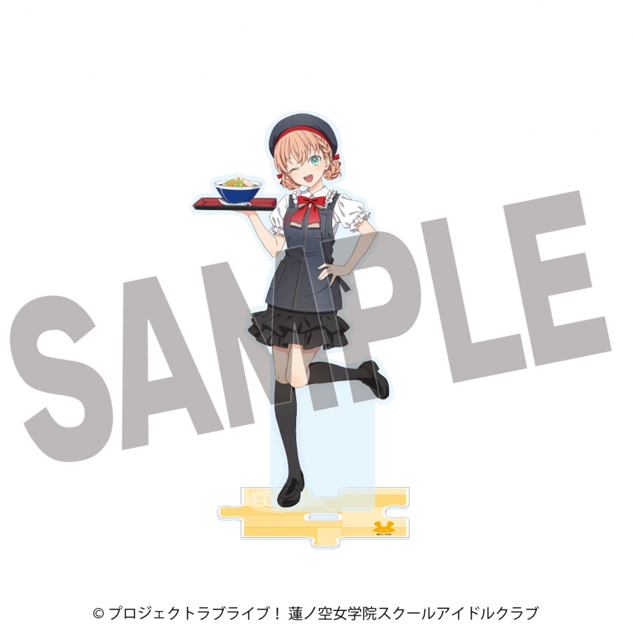 (Goods - Acrylic Stand) Love Live! Hasunosora Jogakuin School Idol Club x Hachi-ban Ramen Collab Acrylic Stand Kaho Hinoshita