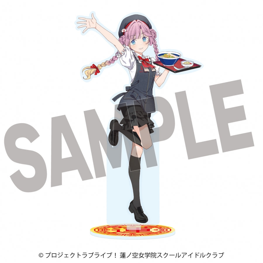 (Goods - Acrylic Stand) Love Live! Hasunosora Jogakuin School Idol Club x Hachi-ban Ramen Collab BIGAcrylic Stand Hime Anyoji