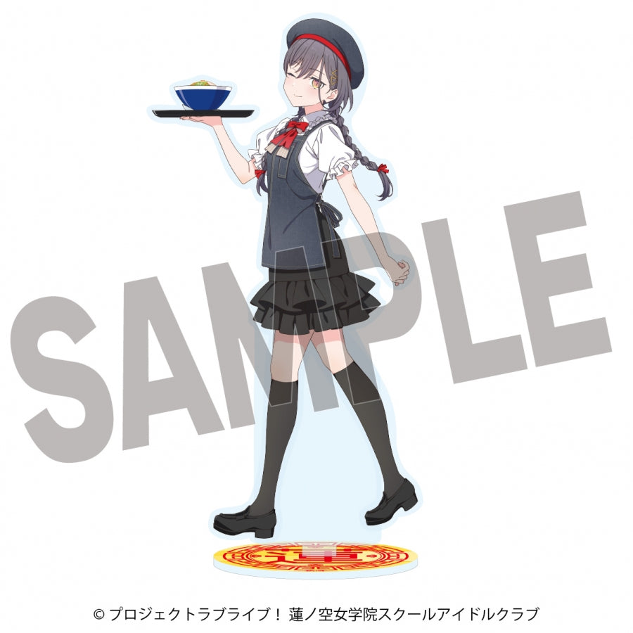 (Goods - Acrylic Stand) Love Live! Hasunosora Jogakuin School Idol Club x Hachi-ban Ramen Collab BIGAcrylic Stand Izumi Katsuragi