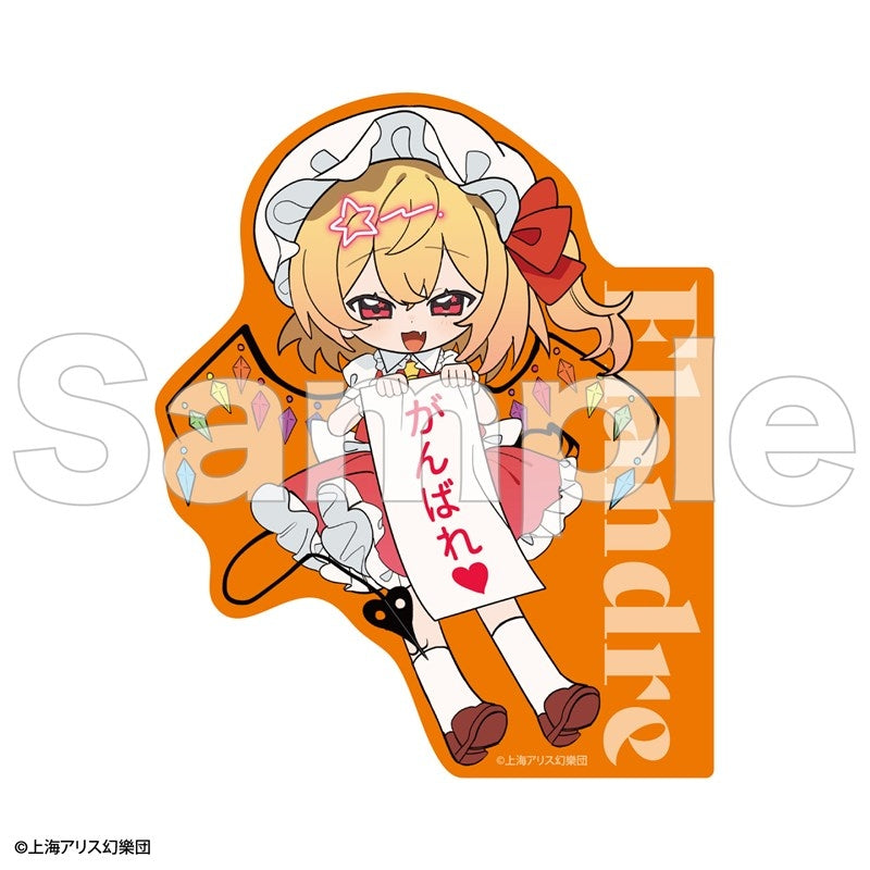 (Goods - Sticker) Touhou Project FureFriends BIG Sticker Flandre Scarlet