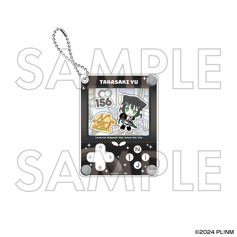 (Goods - Keychain) Love Live! Nijigasaki High School Idol Club Shakable Acrylic Keychain Yu Takasaki