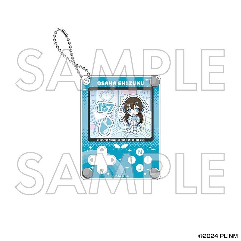 (Goods - Keychain) Love Live! Nijigasaki High School Idol Club Shakable Acrylic Keychain Shizuku Osaka