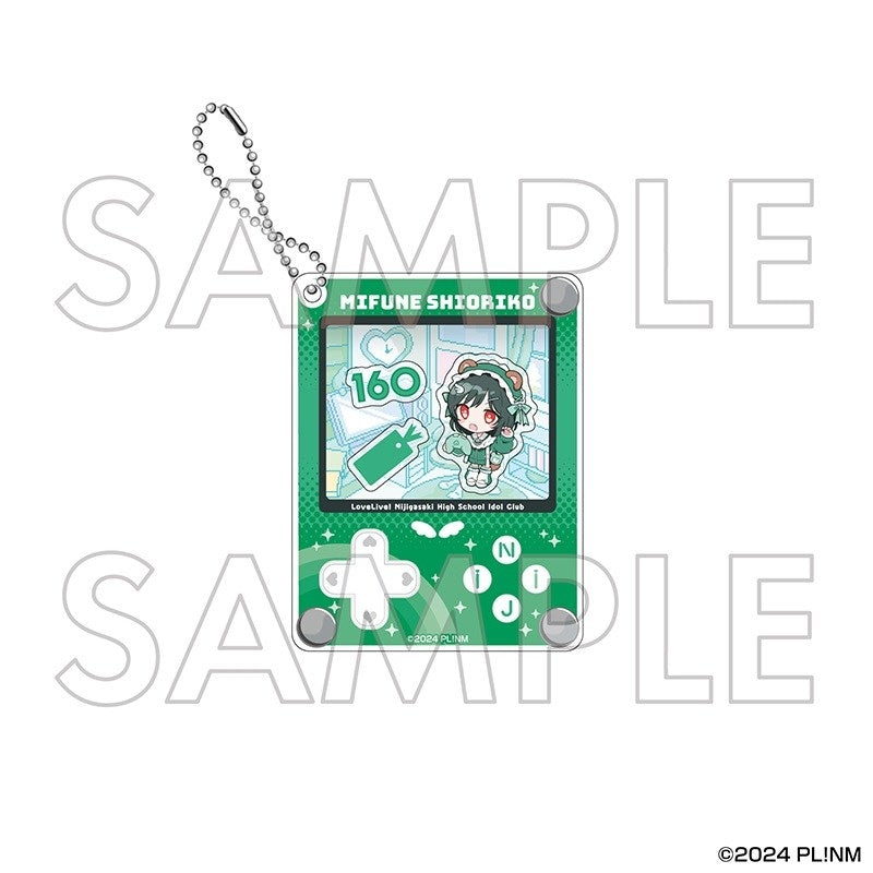(Goods - Keychain) Love Live! Nijigasaki High School Idol Club Shakable Acrylic Keychain Shioriko Mifune