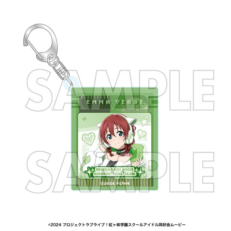 (Goods - Keychain) Love Live! Nijigasaki High School Idol Club Acrylic Keychain Emma Verde