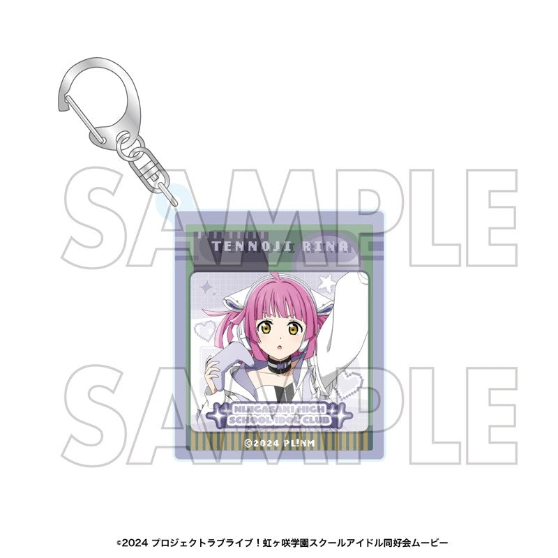 (Goods - Keychain) Love Live! Nijigasaki High School Idol Club Acrylic Keychain Rina Tennoji
