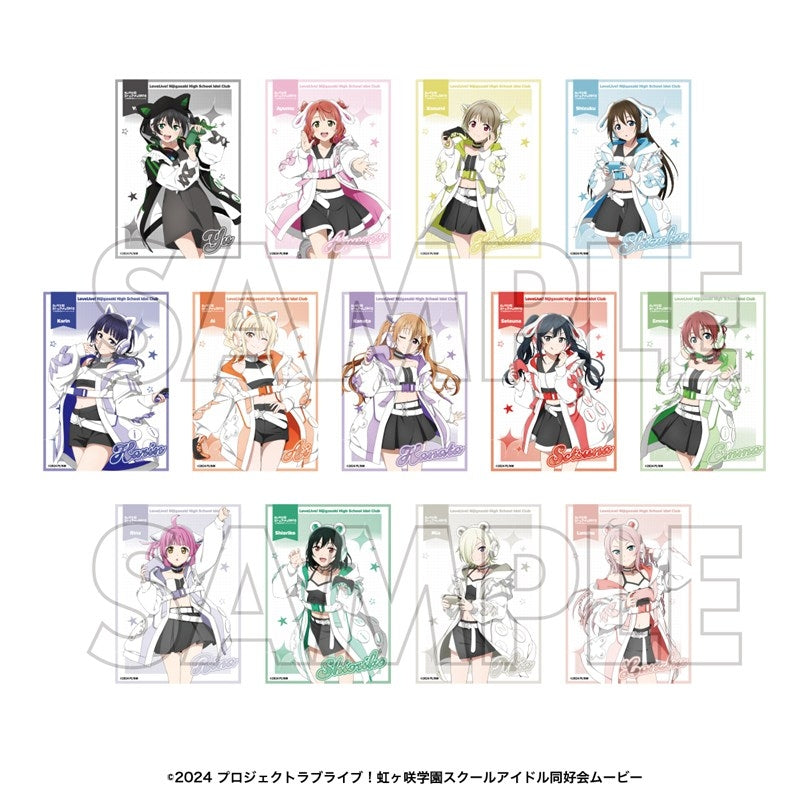 (Goods - Bromide) Love Live! Nijigasaki High School Idol Club Trading Bromide 13 Types
