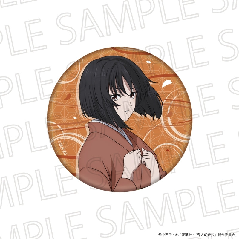 (Goods - Badge) Sword of the Demon Hunter: Kijin Gentosho Button Badge Edo Arc Natsu