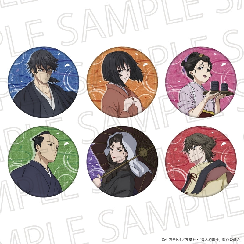 (Goods - Badge) Sword of the Demon Hunter: Kijin Gentosho Button Badge Edo Arc Somegoro Akitsu