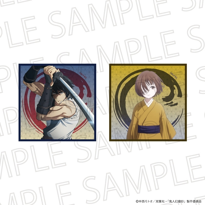 (Goods - Coaster) Sword of the Demon Hunter: Kijin Gentosho MicrofiberCoasterSet Kadono Arc Jinta & Suzune