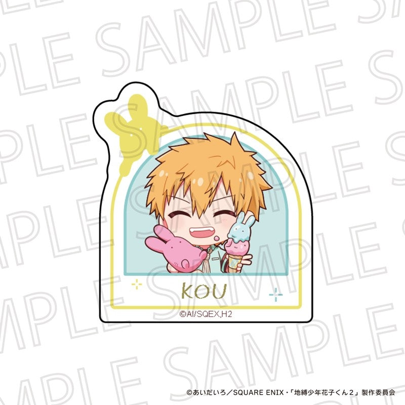 (Goods - Pin Badge ) TV Anime "Toilet-Bound Hanako-Kun" Acrylic Pins Kou Minamoto